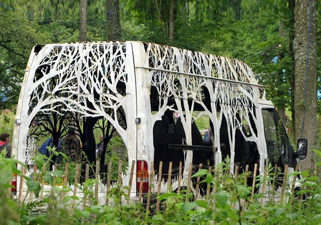What This Artist Turn Recycled Stuff  Into is Not Less Than A Wonder