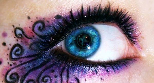 crazy art of eye makeup