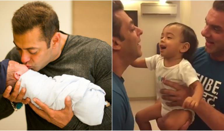 Sultan of Bollywood Salman Being Knocked By His Nephew – The Video Has Created A Stir