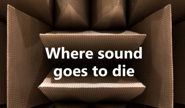 Inside The Quietest Place On Earth Technology Takes New Shapes