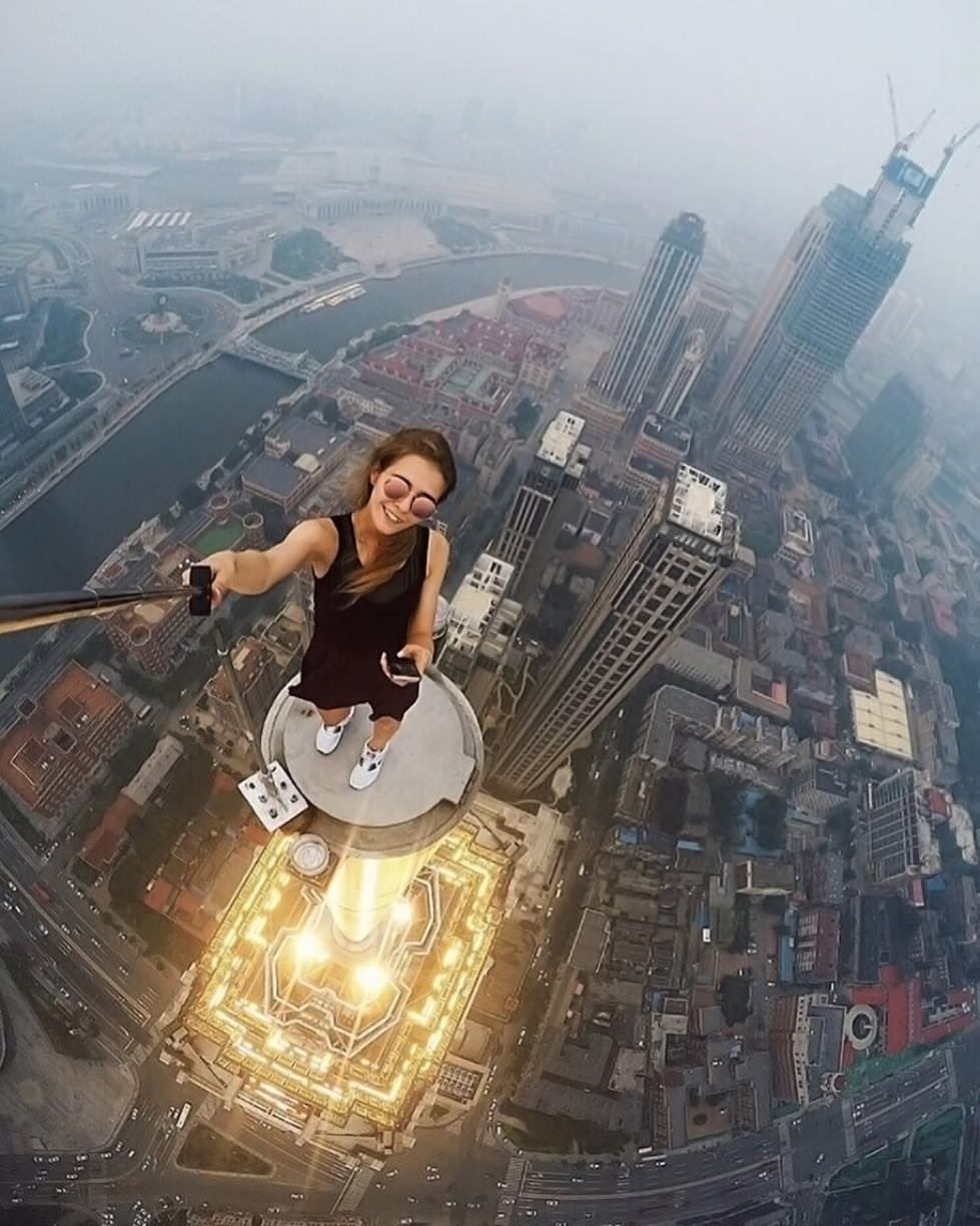 risky dangerous selfies russia angela nikolau 1