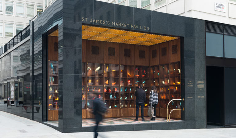 This Aviary in London Actually Sells Paper Birds