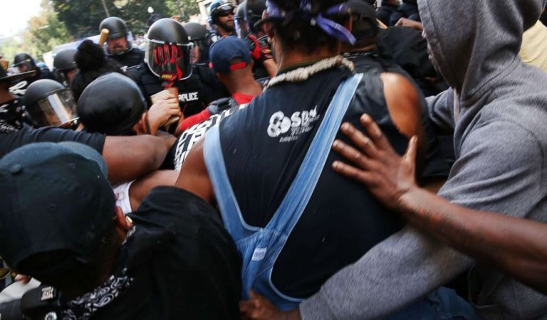 BREAKING: Antifa Attacking Boston PD At Boston Free Speech Rally