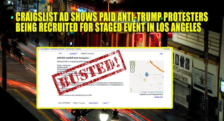 The Truth Behind Anti-Trump Protests Revealed
