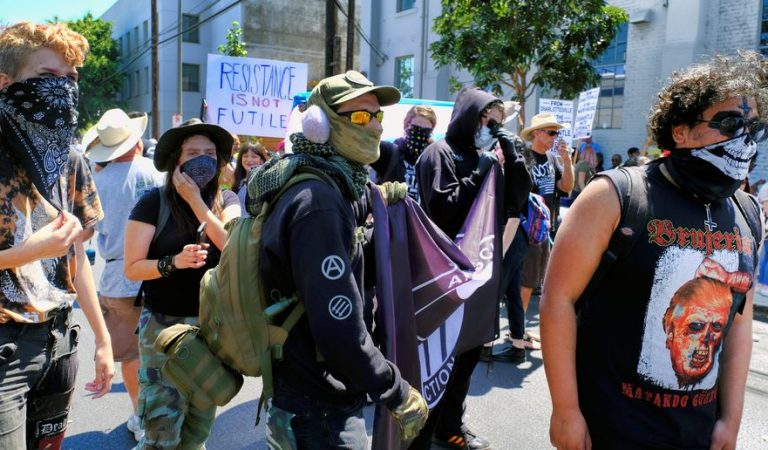 Anti-Fascist Leader Justifies Violence Against Nazi Groups