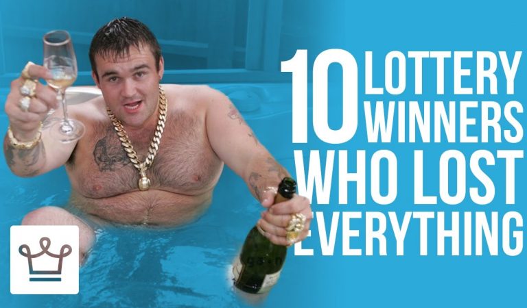 10 Biggest Lottery Winners of The World Who Lost it All
