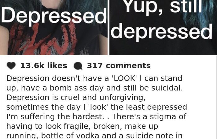 Photos That Prove Depression Has No Face