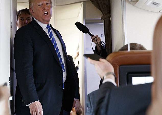 POTUS Donald Trump Denies He Knew His Lawyer Paid $130000 to Porn Star Stormy Daniels to Keep Mum Before Elections