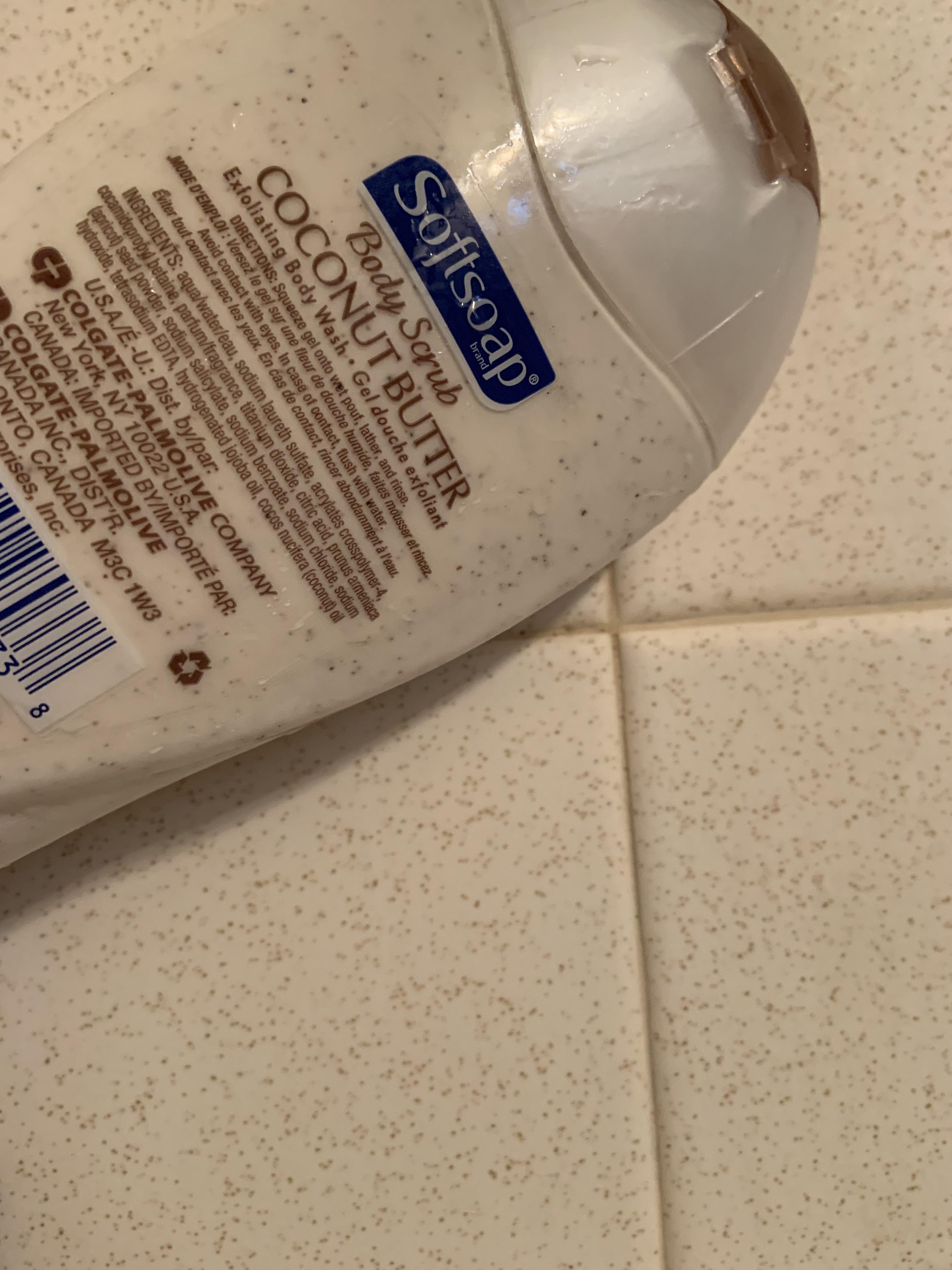 My body wash perfectly matches the tile in my shower